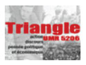 UMR Triangle 5206 (Action, discours, pensée politique et économique)